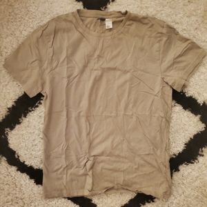 3 for $15 w/ free shipping // H&M cool grey crew tee shirt